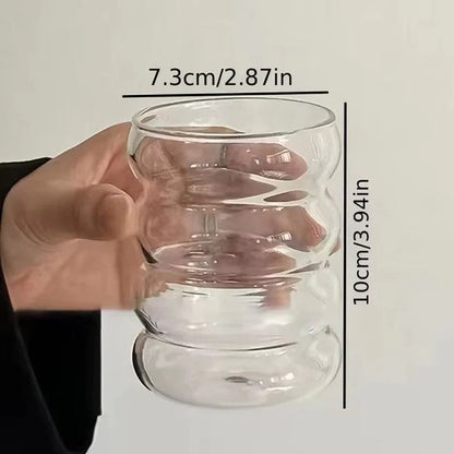 Nordic Ripple Bubble Glass