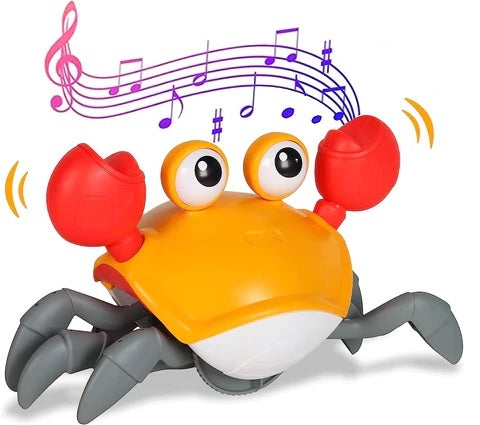 RECHARGEABLE ESCAPE ELECTRIC CRAB MUSICAL TOYS WITH INDUCTION