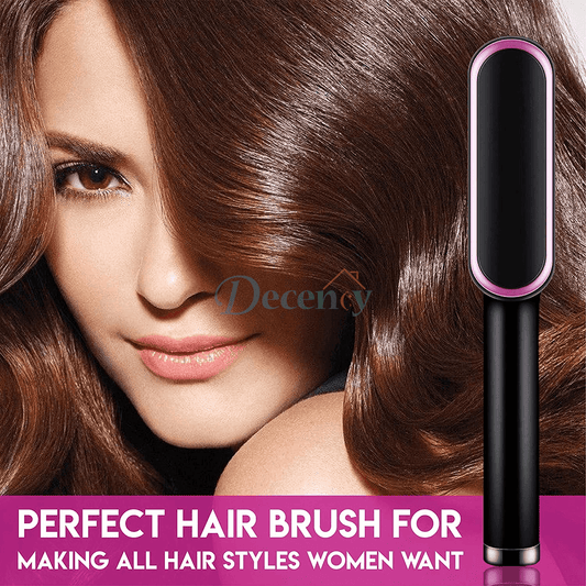 Electric Hair Straightening Brush - Decency