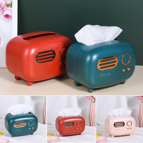 Radio Style Tissue Box