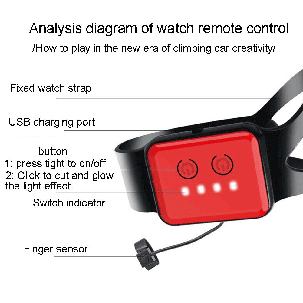 RC Rotatable Stunt Gesture Sensing Twisting Off-Road Vehicle Light Music Car Kids Intelligent Toy