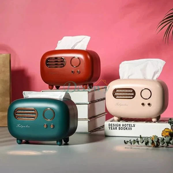 Radio Style Tissue Box - Decency