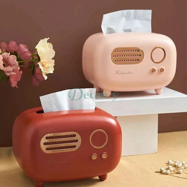 Radio Style Tissue Box - Decency