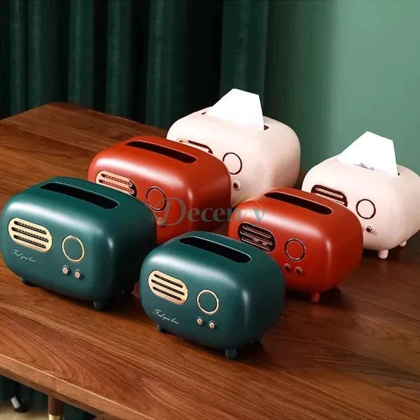 Radio Style Tissue Box - Decency